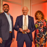 President Lovell receives Dr. Wesley L. Scott Education Award from Greater Milwaukee Urban League