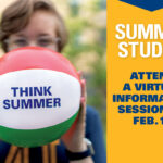Virtual information session on Summer Studies is Feb. 10