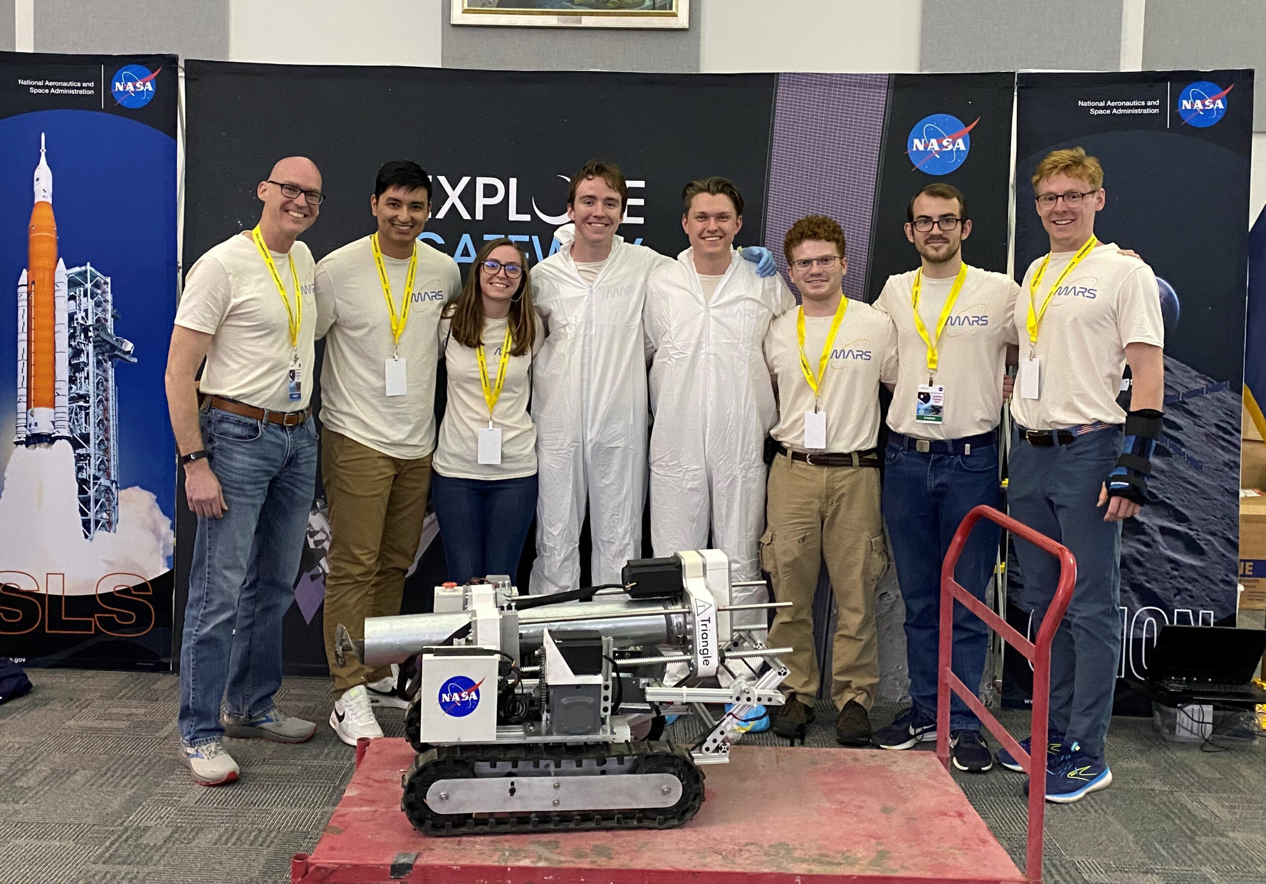 NASA ranks Marquette’s lunar mining robot project 3rd out of 71 teams