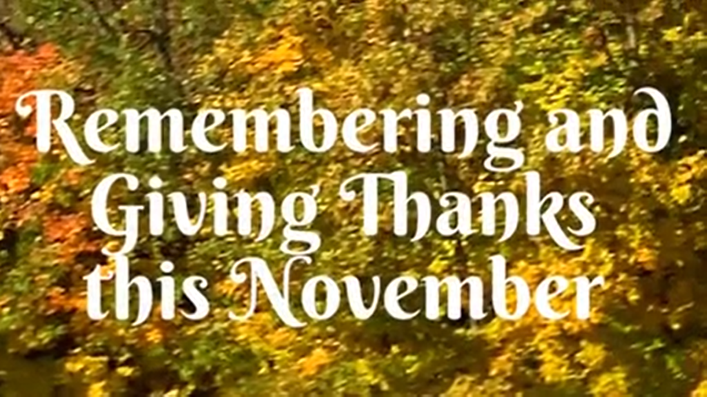 Consider, Meditate, Remember': Why We Still Give Thanks On Thanksgiving