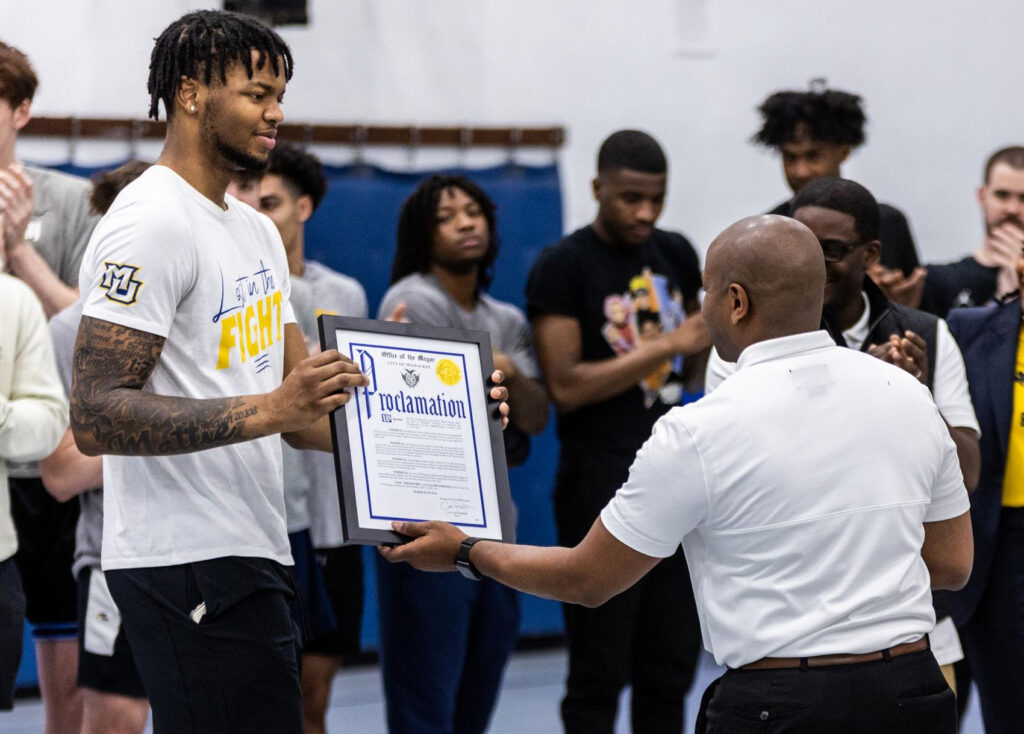 Photo gallery Marquette men's basketball proclamation day Marquette