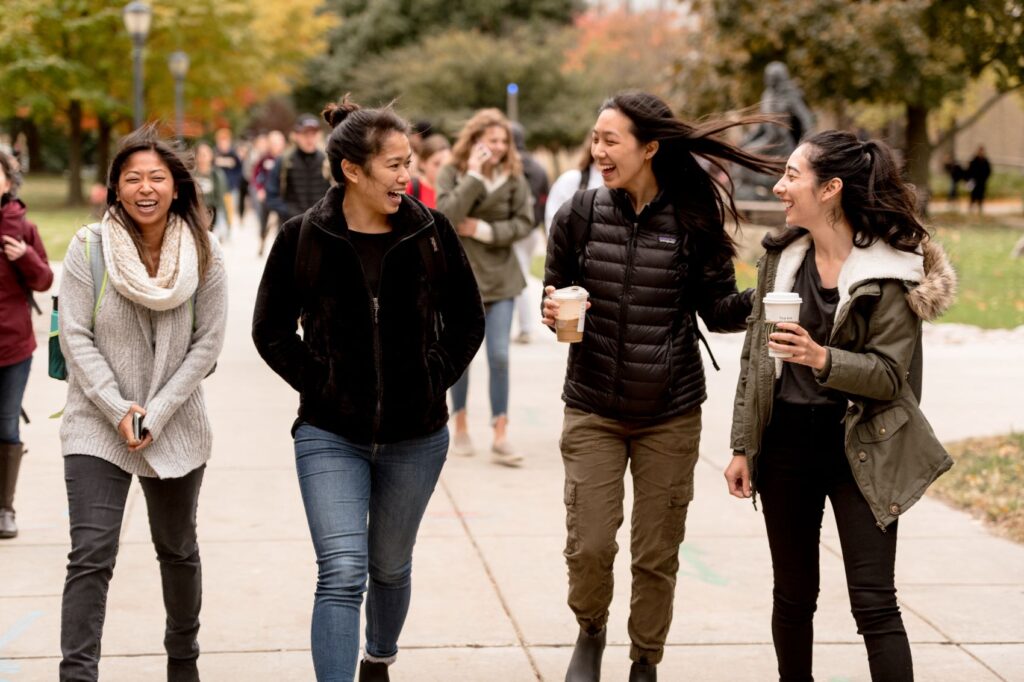 student tour guide