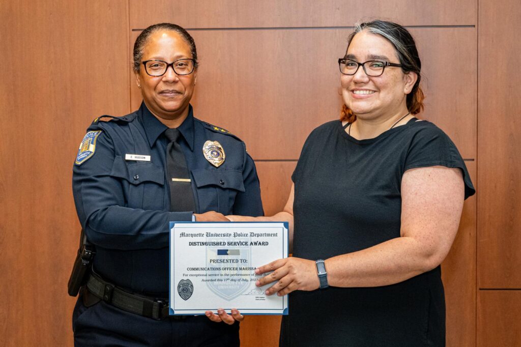Marquette University Police Department bestows honors | Marquette Today