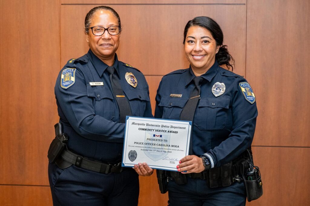 Marquette University Police Department Bestows Honors Marquette Today