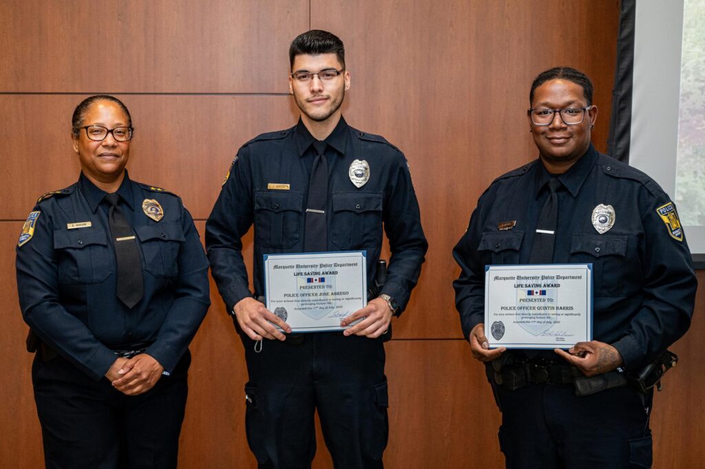 Marquette University Police Department bestows honors | Marquette Today
