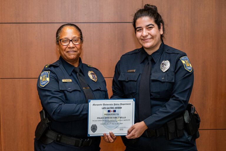 Marquette University Police Department bestows honors | Marquette Today