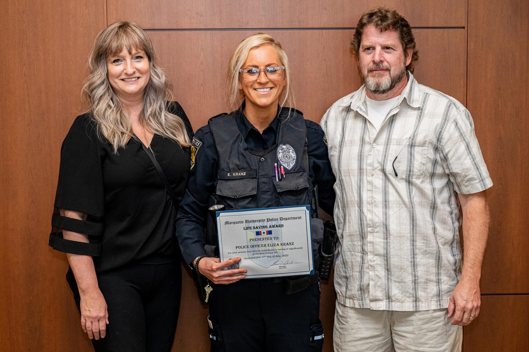 Marquette University Police Department Bestows Honors Marquette Today 7997