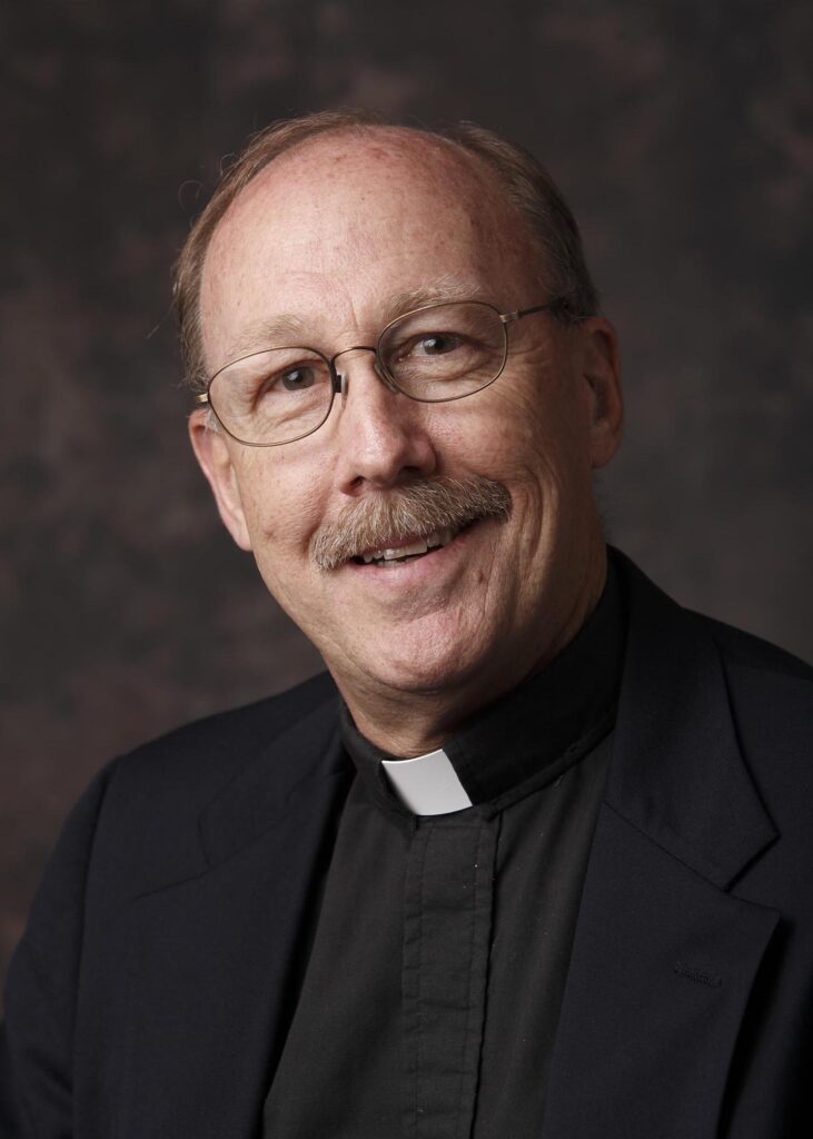A photo of Rev. Richard P. Abert, S.J.
