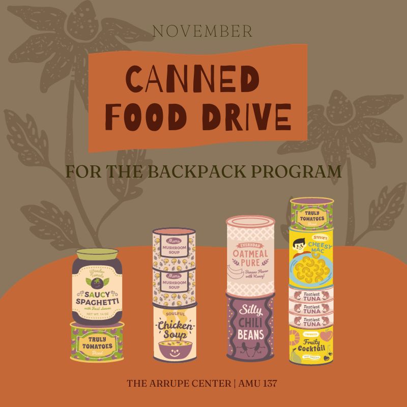 Take part in Thanksgiving food drive for the Backpack Program ...