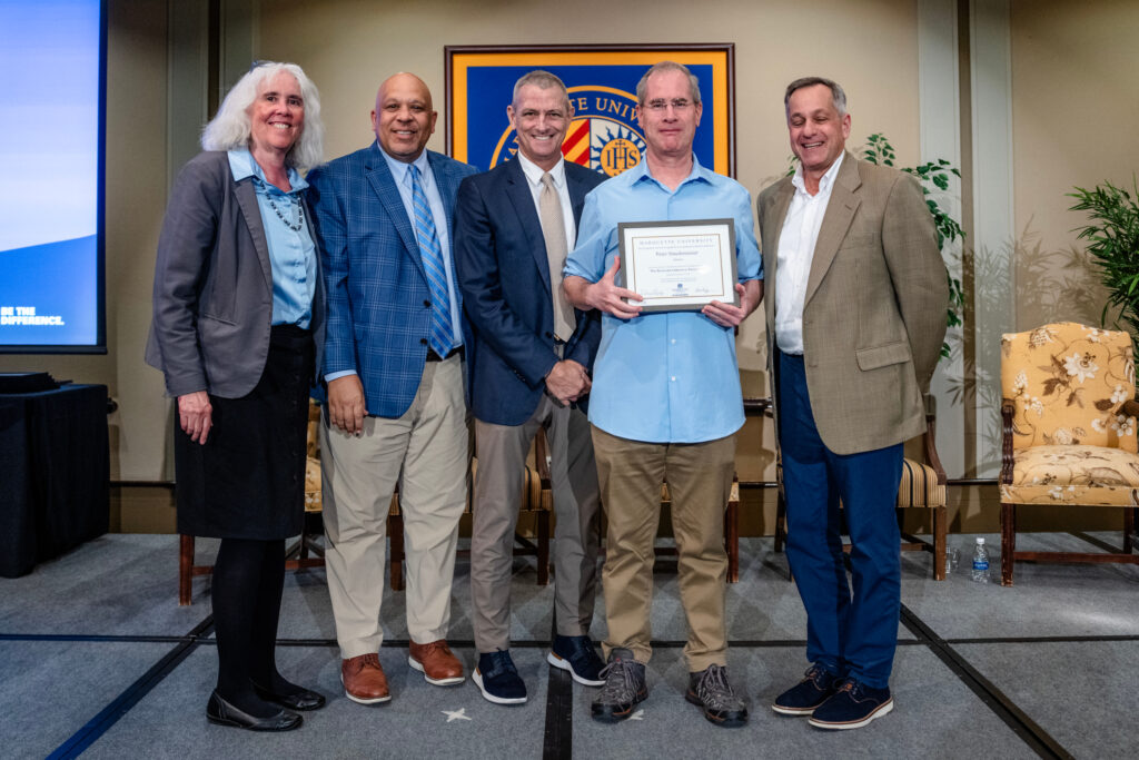 Faculty honored at Distinguished Scholars Program | Marquette Today