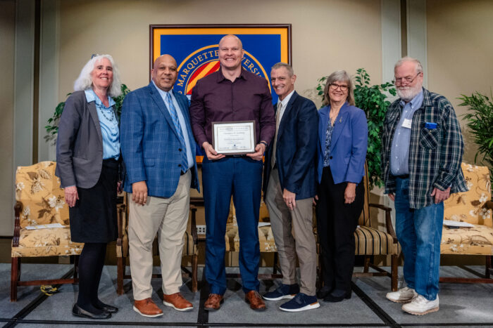 Faculty honored at Distinguished Scholars Program | Marquette Today