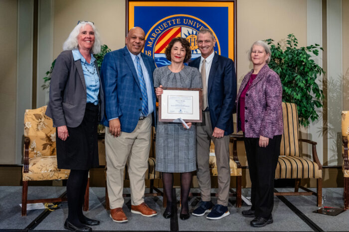 Faculty honored at Distinguished Scholars Program | Marquette Today
