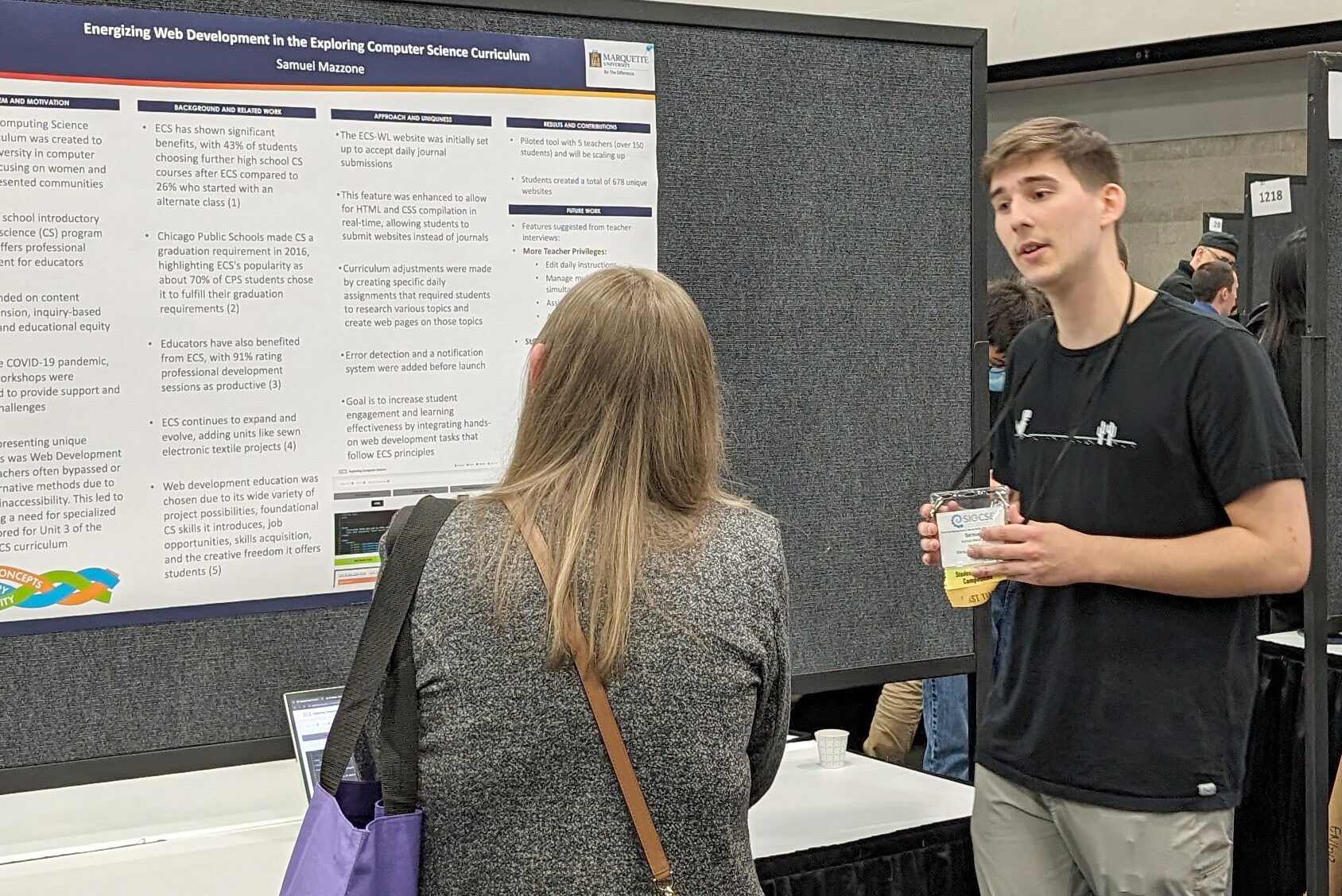Marquette Students Shine at ACM Student Research Competition in Portland