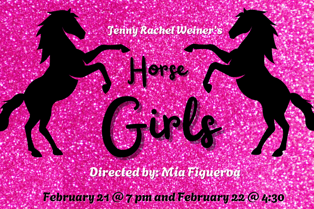 Horse Girls is presented in black text