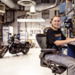 Anna LoFaro, co-op student at Harley