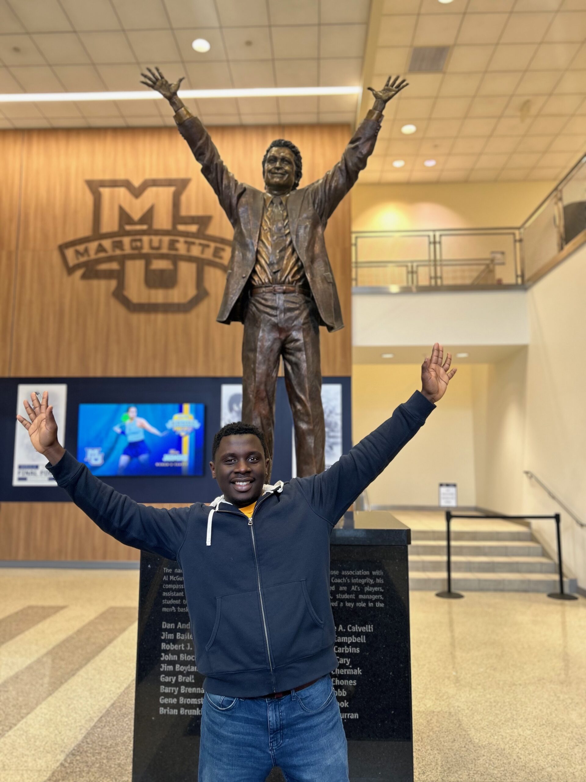 Engineering his path: Doctoral student John Omokayode’ s journey from Osogbo to Marquette