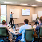 Professionals during a development course offered by Executive Education at Marquette University