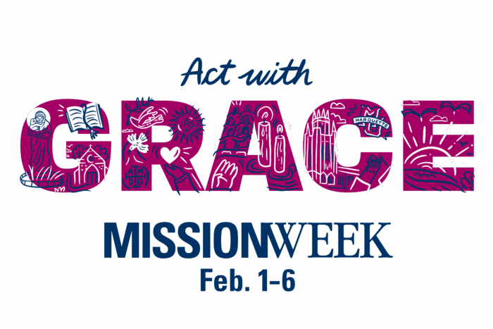 Mission Week Act with Grace graphic