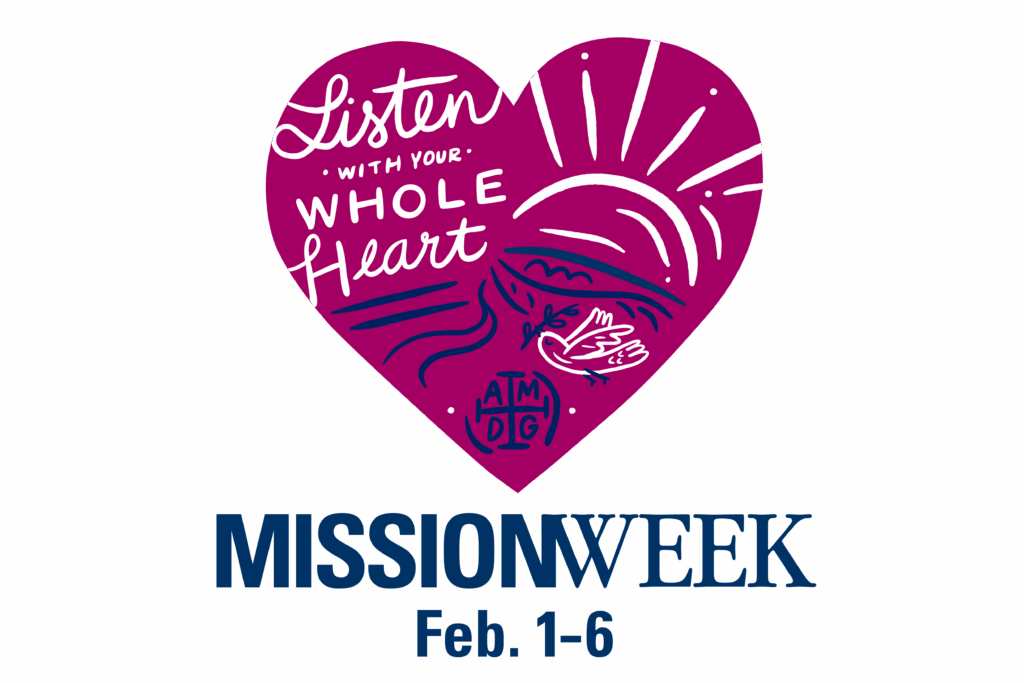 Mission Week heart