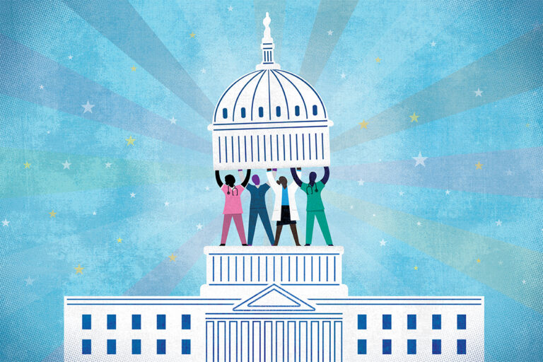 Nursing advocacy at Les Aspin Center