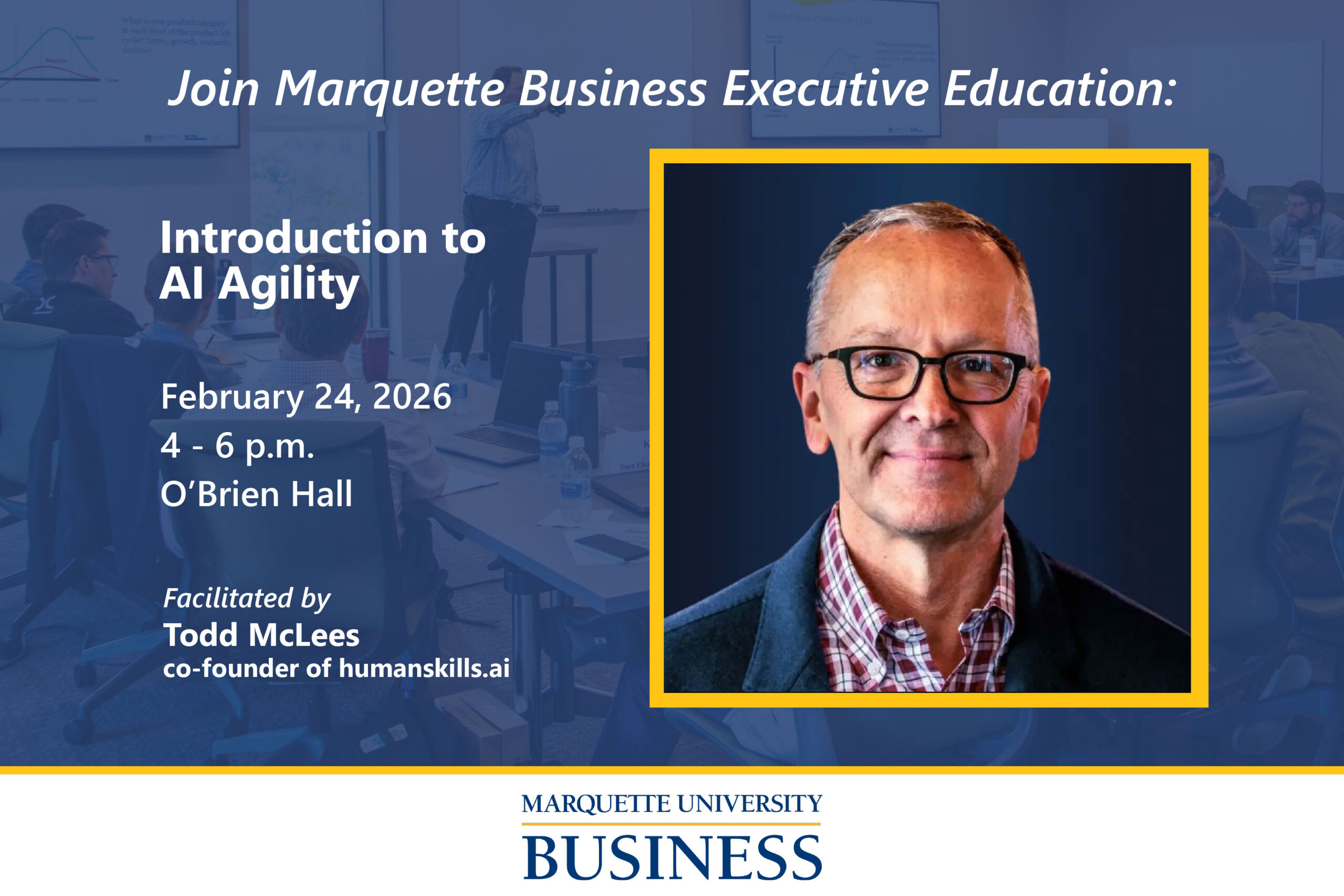 Introduction to AI Agility event graphic