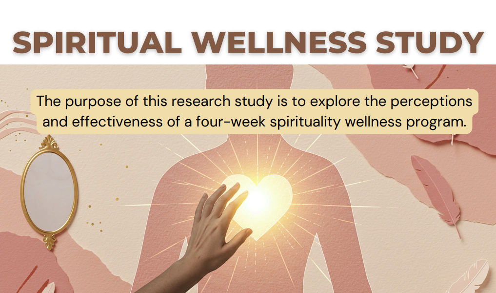 Participants needed for spiritual wellness study