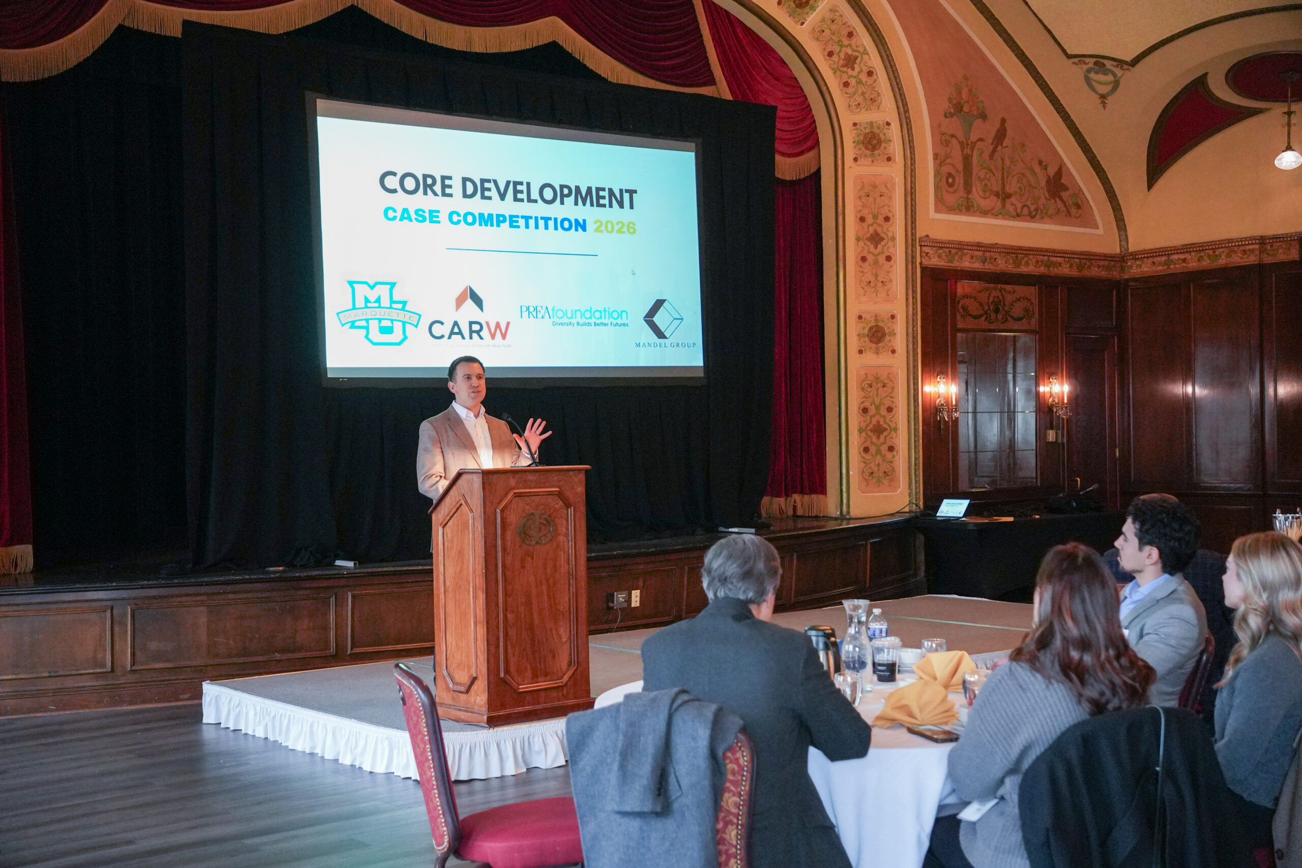Inaugural CORE Case Competition held at Marquette University