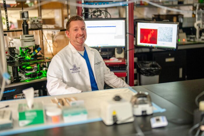 College, engineering, lab, matt, hearing, professor, faculty, reach, research College, health, sciences, lab, matt, hearing, professor, faculty, reach, research