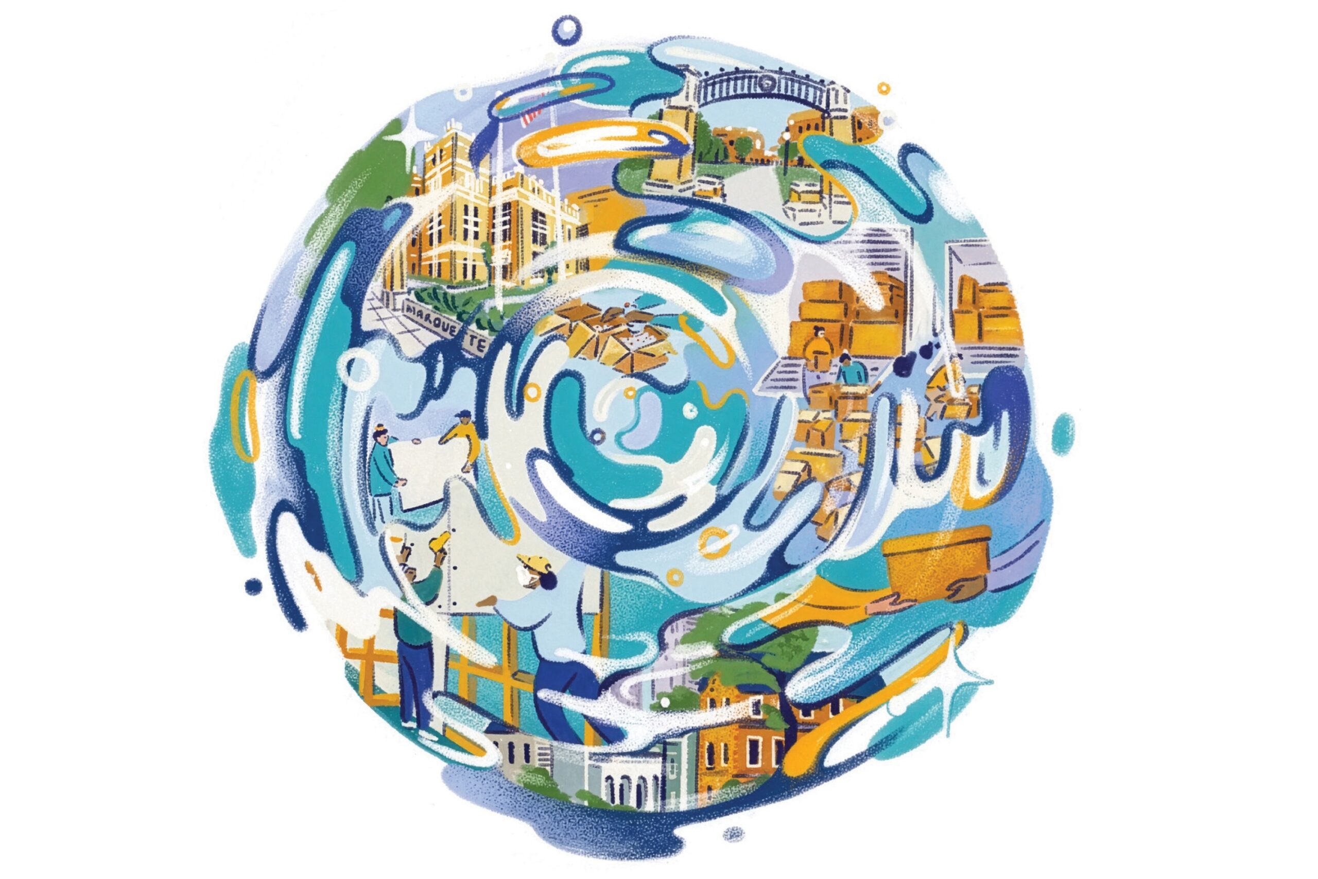 Big Ripples: How Hurricane Katrina forged a 20-year bond between Marquette students, alumni and the city of New Orleans