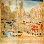 "Defying Empire" includes Paul Revere's well-known engraving of the Boston Massacre of 1770