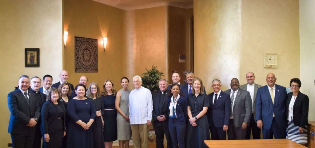 Rev. Arturo Sosa, S.J., and the AJCU presidents.