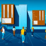 Marquette Business O'Brien Hall AI illustration