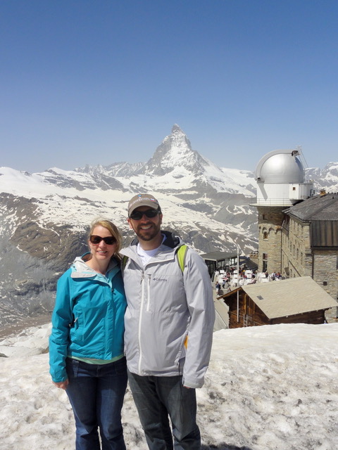Tim Tharp and Karen Andeen, Cern